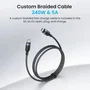 Vention Cargador de Pared GaN 140W 3xUSB-C + 1xUSB-A con Cable USB-C, Plata titanio
